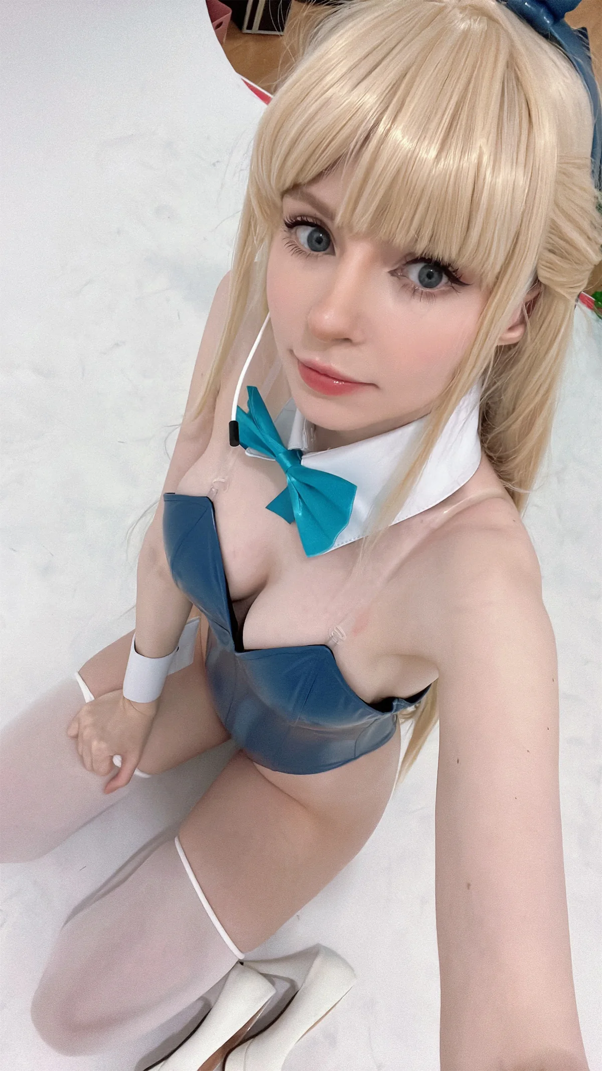 PeachyMilky - Asuma Toki Bunny Suit (26)